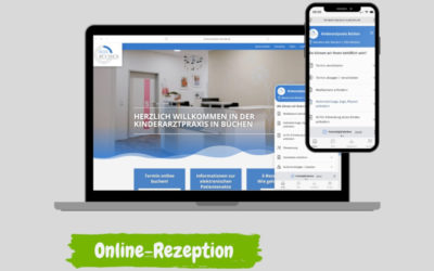 Unsere Online-Rezeption ist für Sie da!